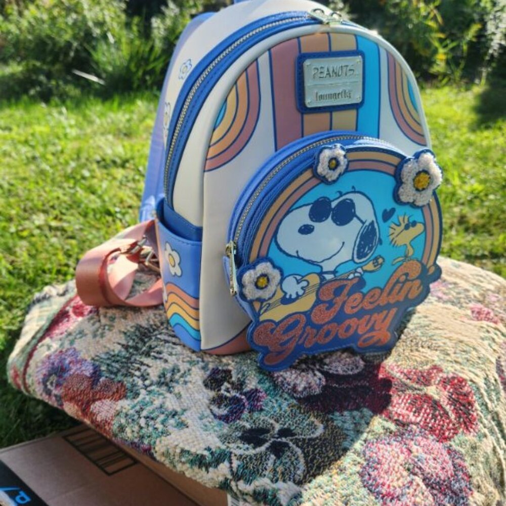 Peanuts Loungefly mini backpack